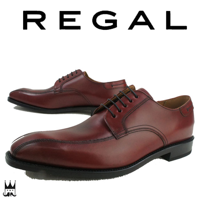 リーガル 靴 メンズ Regal 03ar 革靴 紳士靴 ビジネスシューズ ワイン ドレスシューズ フォーマル ビークトゥ 日本製 メイドインジャパン Evid 捧呈