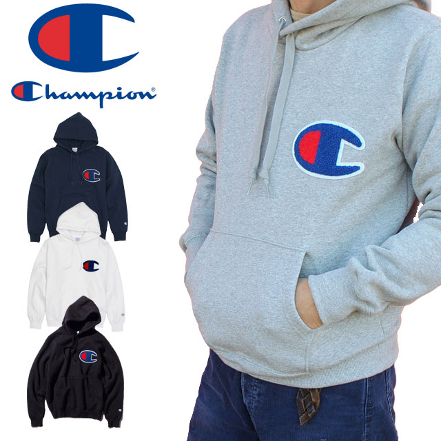 ＼ポイント7倍／チャンピオン Champion プルオーバースウェットパーカー メンズ C3-E127 アクションスタイル チャンピオン トップス アウター カジュアル 長袖 evid m-sg |5