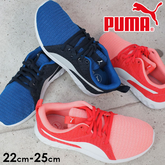 puma shoes pink and blue