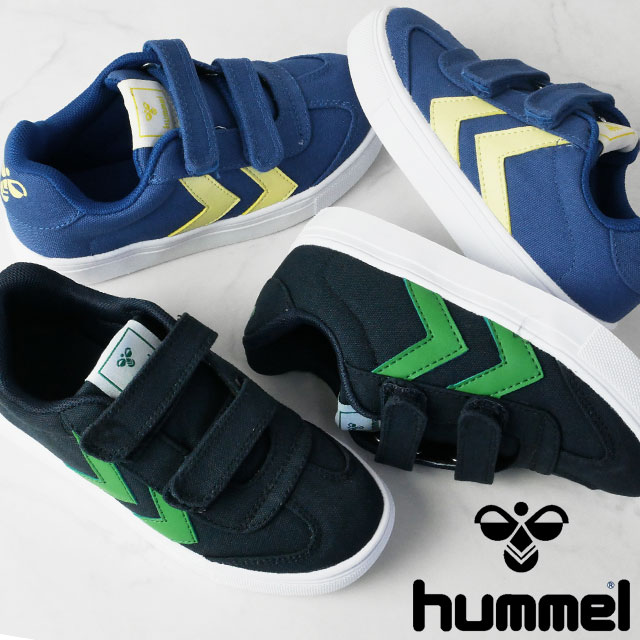 楽天市場 あす楽 ヒュンメル Hummel スニーカー 男の子 女の子 子供靴 キッズ ジュニア 3290 ポップ Jr ローカット ベルクロ カジュアルシューズ Evid 3 シューマートワールド