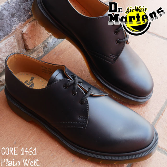 楽天市場】【国内正規品】Dr.Martens 1461 PW BLACK 10078001