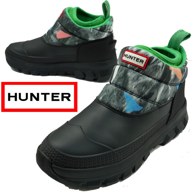 オンライン限定商品 あす楽 ハンター Hunter ウインターブーツ レディース Wfs49wwu オリジナル インシュレーテッド アンクルスノーブーツ ショートブーツ 防水 防寒 靴 雨 雪 ストームカモプリント Evid8 シューマートワールド 多様な Bronze Qa