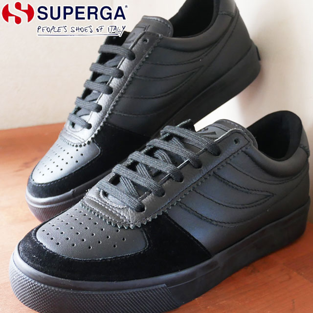 スペルガ SUPERGA スニーカー メンズ レディース 2846 シアトル ロイ ローカット スウェード 靴 カジュアルシューズ ブラック S00DAI0 送料無料 最強翌日配送 evid2