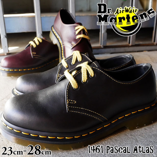 独創的 楽天市場 あす楽 ドクターマーチン Dr Martens メンズ レディース 3ホールシューズ 1461 レースアップシューズ 本革 レザー アトラス Atlas オックスブラッド ブラウン ダークグレー ブラック 送料無料 Evid シューマートワールド