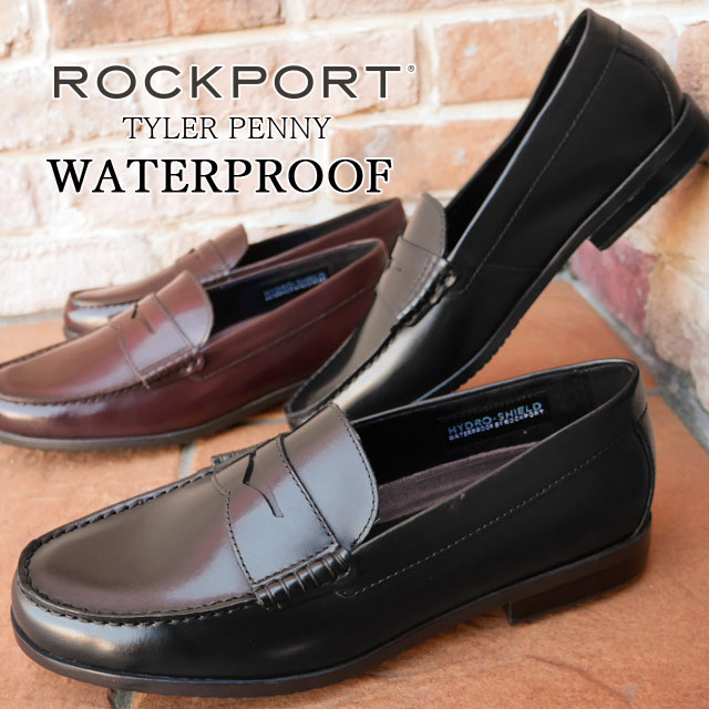 安いそれに目立つ あす楽 ロックポート Rockport メンズ ローファー ティラー ウォータープルーフ ペニー 防水 ビジネスシューズ メンズシューズ フォーマル 革靴 紳士靴 Ci1058 ブラック 黒 Ci86 バーガンディ Evid 時間指定不可 Www Alam Altfl Com