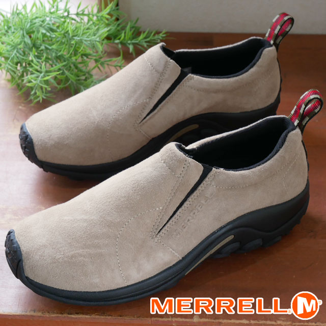 ＼クーポン有／メレル MERRELL メンズ スリッポン ジャングルモック モックシューズ カジュアルシューズ アウトドア 撥水 軽量 定番 靴 クラシックトープ J60801 テレワーク 在宅勤務 送料無料 evid 最強翌日配送