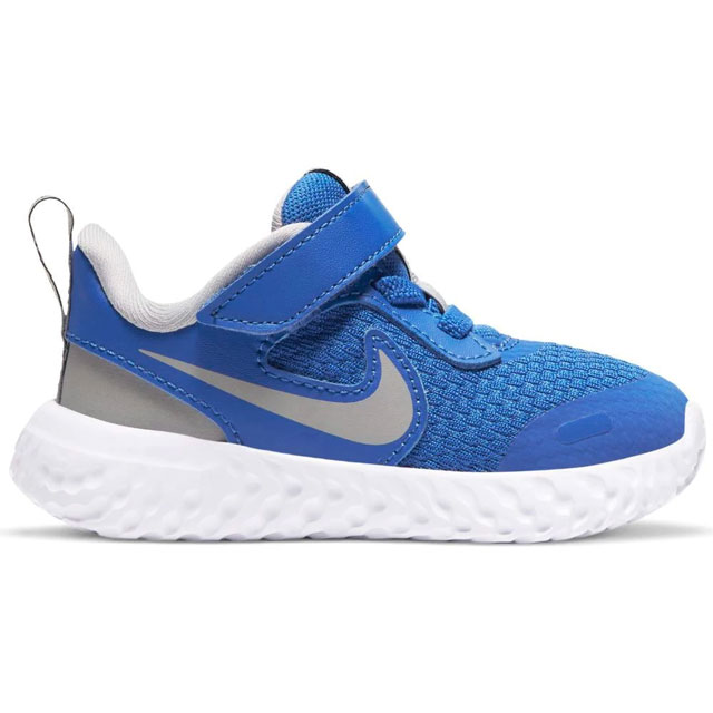 楽天市場 あす楽 ナイキ Nike 男の子 子供靴 キッズ ベビー スニーカー レボリューション 5 Tdv Bq5673 403 ベビーシューズ ゲームロイヤル ライトスモークグレー ホワイト 送料無料 Evid 5 シューマートワールド