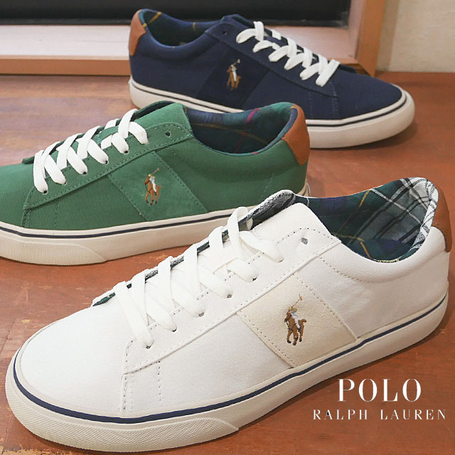 楽天市場 ポロ ラルフローレン Polo Ralph Lauren メンズ スニーカー セイヤー Sk Vlc ローカット キャンバススニーカー 靴 カジュアルシューズ Rd70 ホワイト 白 グリーン ネイビー 送料無料 Evid シューマートワールド