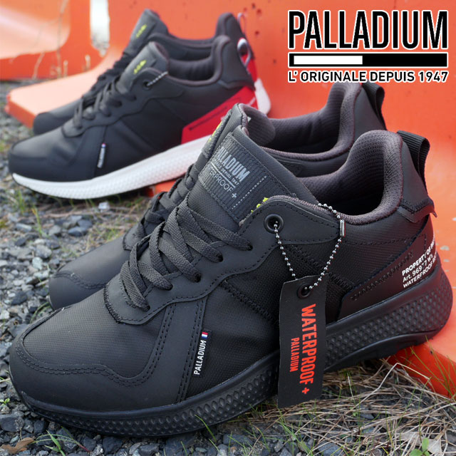 PALLADIUM 防水カジュアルシューズ /グリーン PALLADIUM パラディウム スニーカー 防水 メンズ レディース