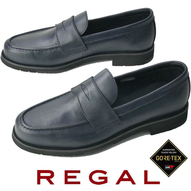 楽天市場】リーガル REGAL メンズ ローファー 靴 ゴアテックス 防水 ...