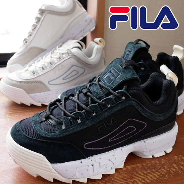 楽天市場】FILA フィラ スニーカー レディース 厚底 マゼンタ
