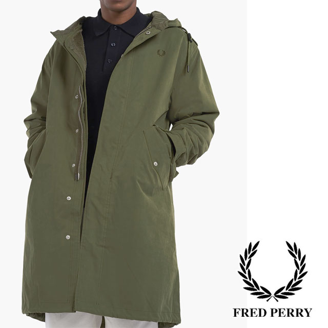 楽天市場】フレッドペリー FRED PERRY バックプリントパッチパーカー