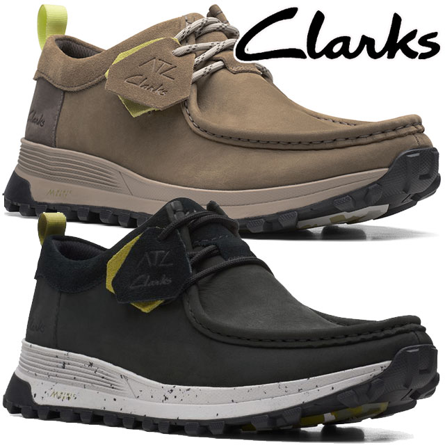 ＼ポイント8倍／クラークス Clarks メンズ カジュアルシューズ 靴 ATL トレック ウォーリー モカシン 本革 アウトドアシューズ コンフォート ブラックヌバック 26165681 ダークサンド 26170261 送料無料 あす楽 evid |6画像