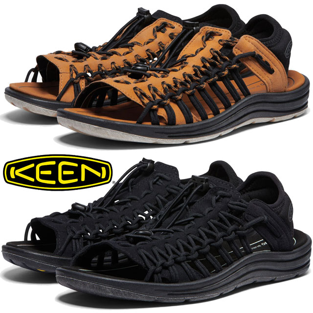 キーン KEEN サンダル メンズ ユニーク 2 OT スポーツサンダル スポサン アウトドア 1027290 ブラック/ブラック1027287 ブラック/カリー オープンエアスニーカー 靴 スライド 2way 送料無料 最強翌日配送 evid