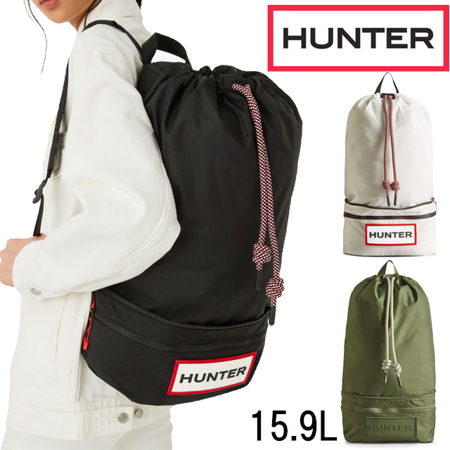 楽天市場】ハンター HUNTER リュック バッグ レディース ミニ ナイロン パイオニア トップ クリップ バックパック 11L 小さめ 防水 撥水  ブラック オリーブ ネイビー グリーン レッド イエロー ピンク UBB1210KBM 送料無料 最強配送 evid : シューマートワールド