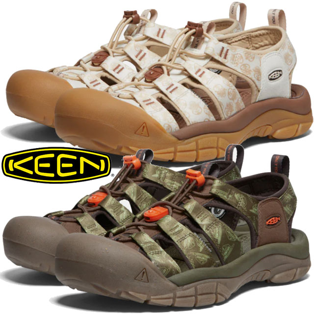 キーン KEEN メンズ サンダル ニューポート レトロ スポーツサンダル スポサン アウトドア カジュアルシューズ 1027453 スモーキーベア/スモア 1027452 スモーキーベア/ミリタリーオリーブ 靴 送料無料 最強翌日配送 evid