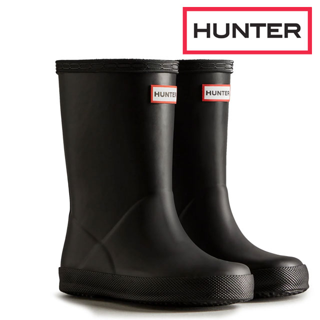 HUNTER 長靴 ブラック HUNTER ハンター（Hunter）（レディース）長靴 黒 防水