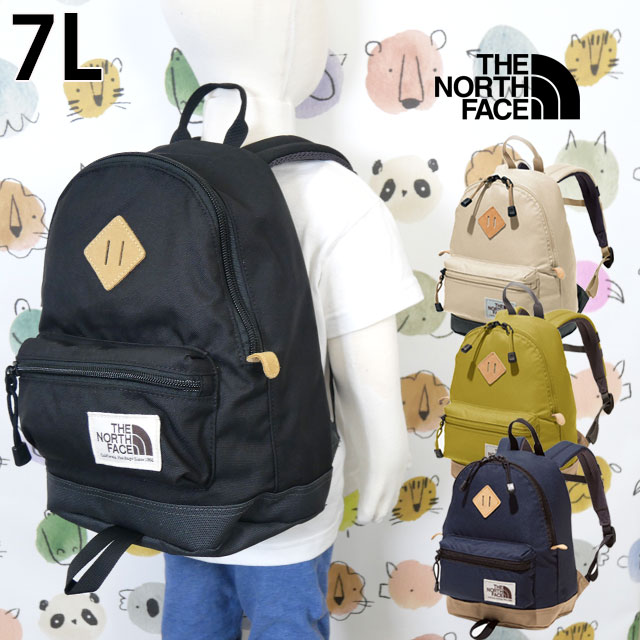 ＼最大10％クーポン有 4/15限定／ザ・ノース・フェイス リュックサック キッズ ジュニア NMJ72364 バークレー ミニ 男の子 女の子 バックパック デイパック かばん 通学 通園 遠足 外出 旅行 買い物 ハイキング 7L 黒 紺 抹茶 アイボリー 送料無料 最強翌日配送 evid o-sg