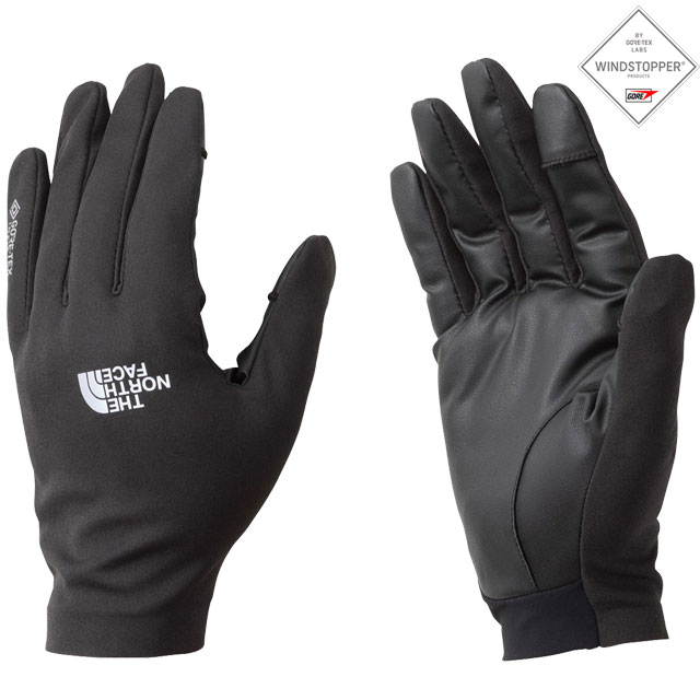 ノースフェイス　レザー　手袋　ブラック ノースフェイス手袋グローブGORE-TEX NN61907