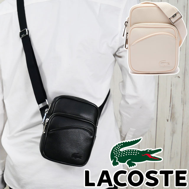 ラコステ　ボディーバッグ　斜めがけバッグ ラコステ LACOSTE メンズ レディース バッグ ボディバッグ