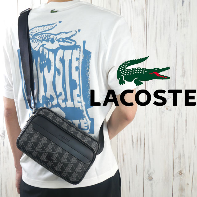 楽天市場】＼ポイント10倍／ラコステ ショルダーバッグ メンズ
