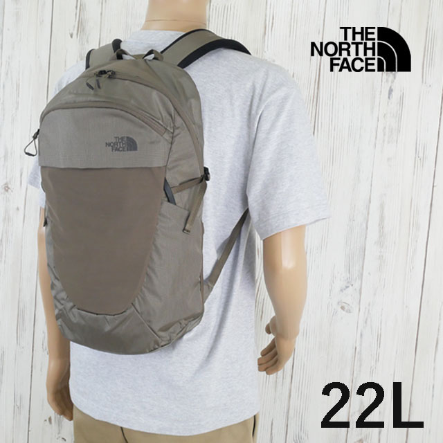 ザ・ノース・フェイス リュックサック メンズ NM82455 ヘイジーデイパック 22L レディース デイバッグ バックパック 16インチ対応PCスリーブ BAG バック アウトドア 鞄 灰 最強翌日配送 送料無料 evid