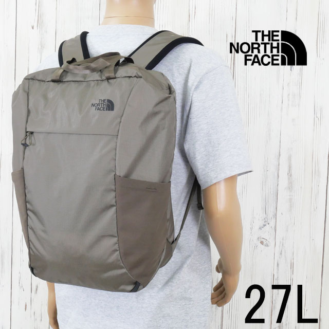 ザ・ノース・フェイス リュックサック メンズ NM82456 ヘイジートートパック 27L レディース デイバッグ バックパック トート 16インチ対応PCスリーブ BAG バック アウトドア 鞄 灰 最強翌日配送 送料無料 evid6