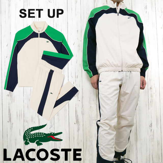 お値下げしました！ラコステ　 テニスウエア セットアップウエア（レディース） 楽天市場】ラコステ セットアップ メンズ テニスウェアトラック