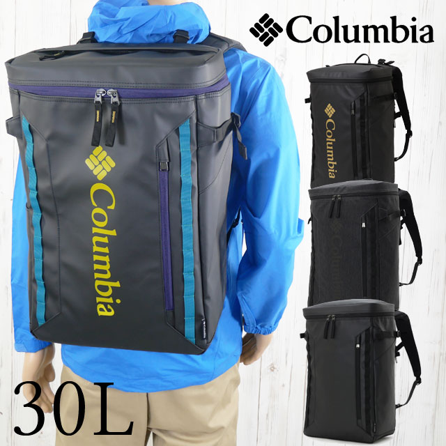 コロンビア リュックサック メンズ PU8675 サイドキック30Lバックパック リュック 撥水 ディパック バック BAG かばん デイバッグ リフレクター アウトドア 通学 通勤 鞄 黒 最強翌日配送 送料無料