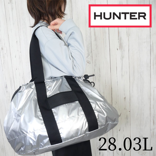 ショルダーバッグ・ポシェット HUNTER [UNISEX] Travel Ripstop Holdall Silver Foil UBW3603NR HUNTER [UNISEX] Travel Ripstop Holdall Silver Foil UBW3603NR