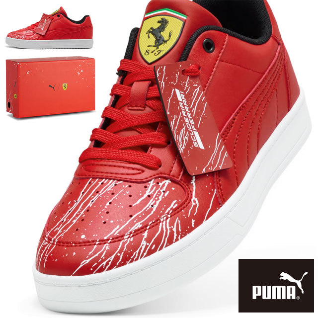 ★PUMA★ PALERMO 396463-58 パレルモ RED WHITE GOLD Palermo Sneakers | PUMA
