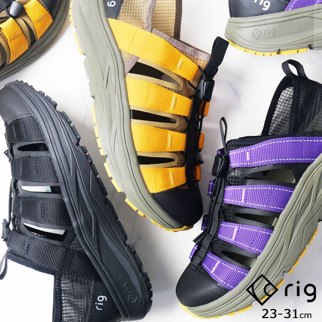 極美品☆ rig footware moja リカバリーサンダル メッシュ rig moja-NF：第2弾｜narifuri オンラインストア