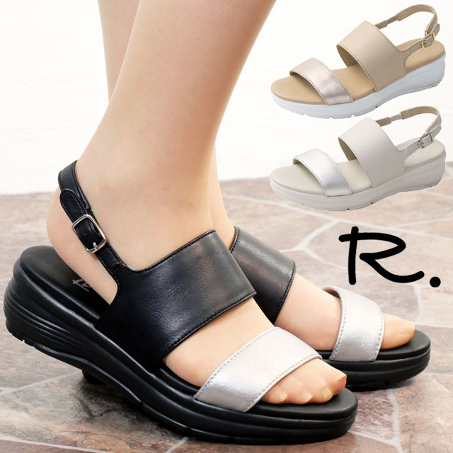 楽天市場】リーガル 社製 アールドット レディース 厚底 サンダル