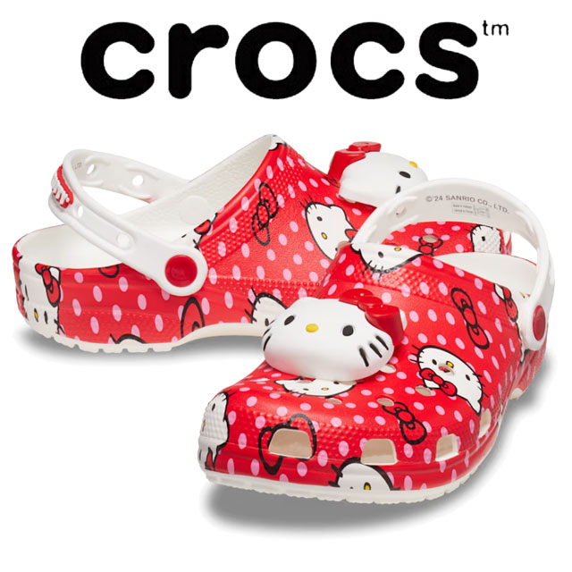 楽天市場】[ ポイントUP & お得な割引クーポン!! ] crocs HELLO KITTY