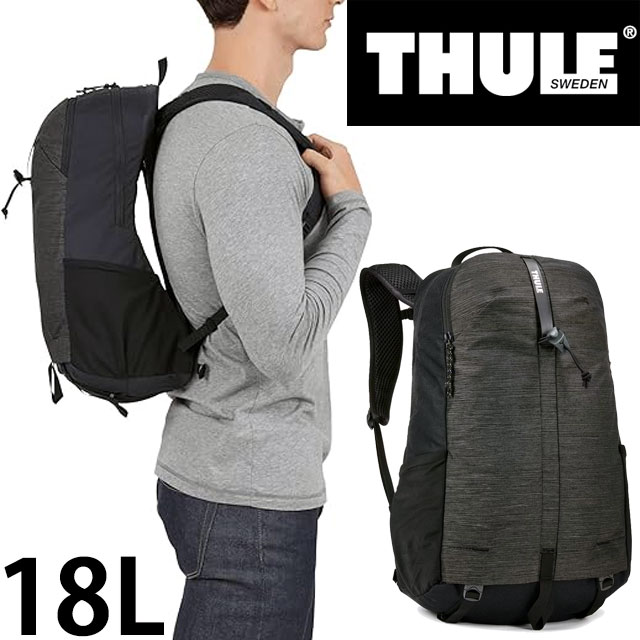 ＼クーポン有／スーリー デイパック 18L リュックサック ハイキングバックパック メンズ 通勤 通学 バッグ レディース 旅行 出張 アウトドア ブラック 3204515 送料無料 evid
