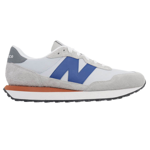 ニューバランス スニーカー レディース ワイズD ローカット メンズ ランニングシューズ NB カジュアルシューズ M237 4SC オフホワイト/ブルー 靴 送料無料 最強翌日配送 evid