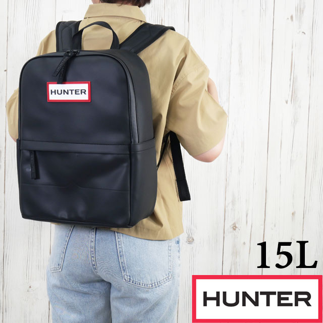 ＼ポイント7倍／ハンター リュック メンズ UBB3607CPE オリジナル ラバライズド バックパック 15L レディース デイパック かばん PCスリーブ A4 バック 旅行 カジュアル シンプル ブラック 黒 鞄 送料無料 最強翌日配送 evid 17,094円