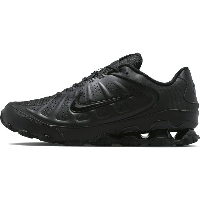 ナイキ スニーカー メンズ リアックス 8 NSW SL ローカット トレーニングシューズ IR5118-001 ブラック/ブラック/アンスラサイト 黒 靴 送料無料 最強翌日配送 evid｜シューマートワールド