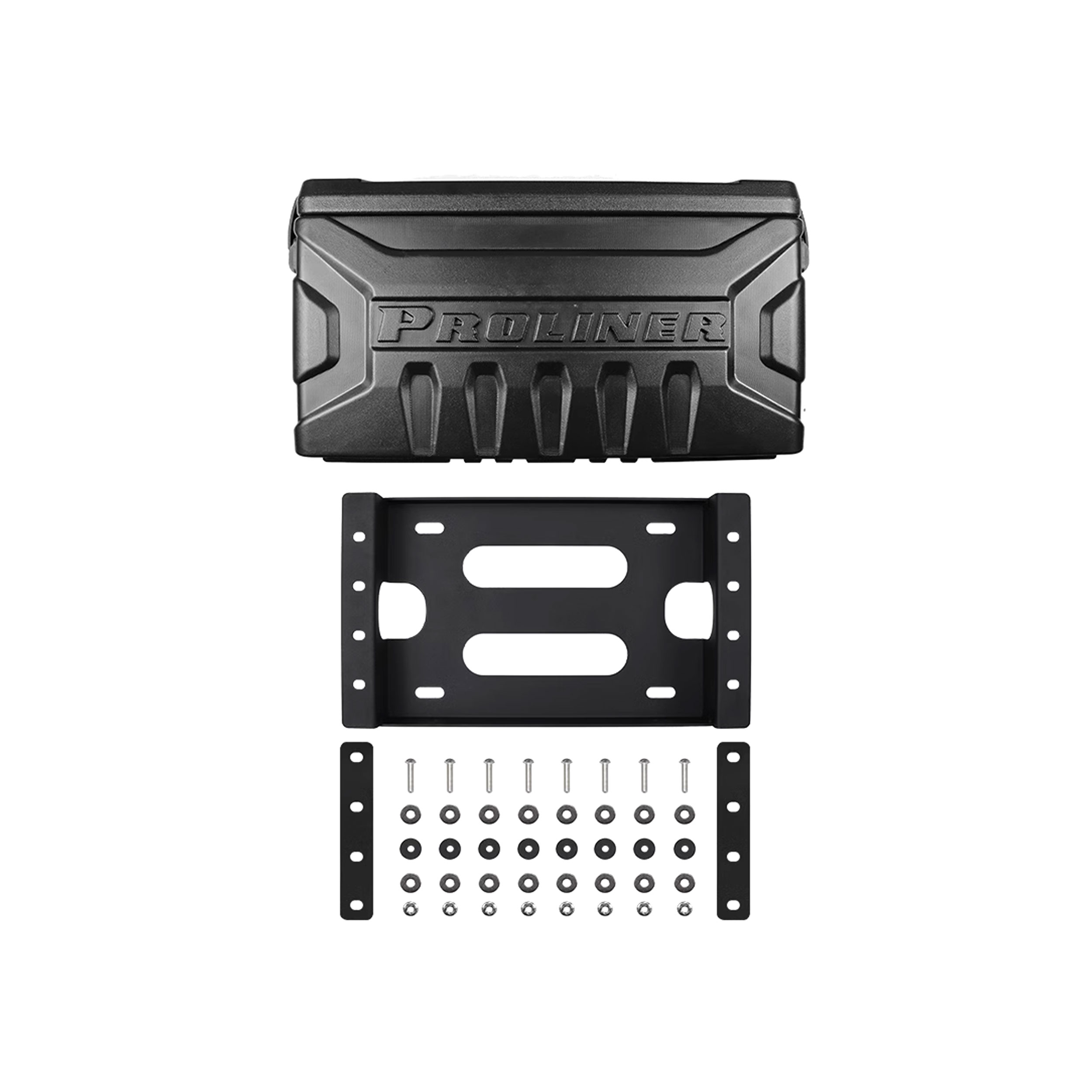 Kurflo リアゲートボックス 新型スズキジムニー JB64 JB74 リア収納ボックス テールゲート 工具箱 ツールボックス 小物収納 外装パーツ アクセサリー 黒