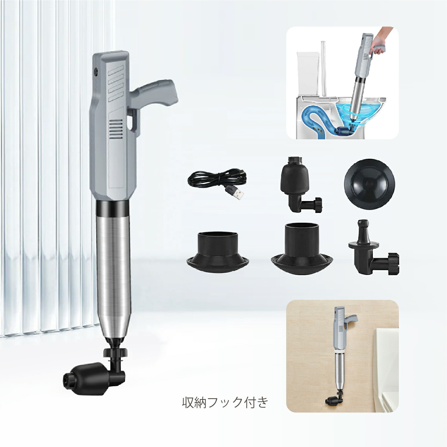 【百貨店SALE 継続期間押さえる6/3 20:00~point 10倍】Kurflo 配管洗浄剤 電動式 天然ゴム優勝杯 ステンレス鋼鋼 室内用便器つまり取り止める御先棒 室内用便器 疏通ツールー 無意味さ式配管洗浄剤 身寄り用 御勤め用 【1年引きうける付き添い人】