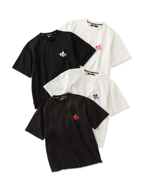ハートミックスロゴTシャツ◆HEART MIX LOGO TEE◆SY32 by SWEET YEARS エスワイサーティトゥバイスウィートイヤーズ [32-26SN1-28]｜SY32 by SWEET YEARS 公式ストア