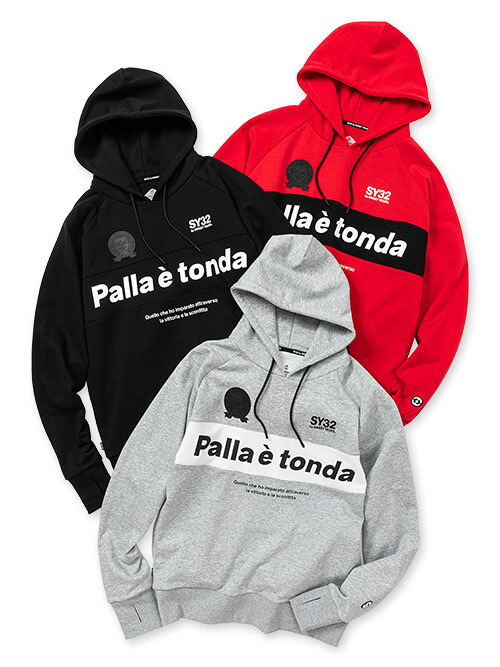 【18700→30%OFF】パーカー フーディー プルオーバー 裏毛素材 ロゴデザイン ロゴプリント S/M/L/XL/XXL LL/3L ◆PANEL EXCHANGE P/O HOODIE◆ SY32 by SWEET YEARS エスワイサーティトゥバイスウィートイヤーズ [13217]