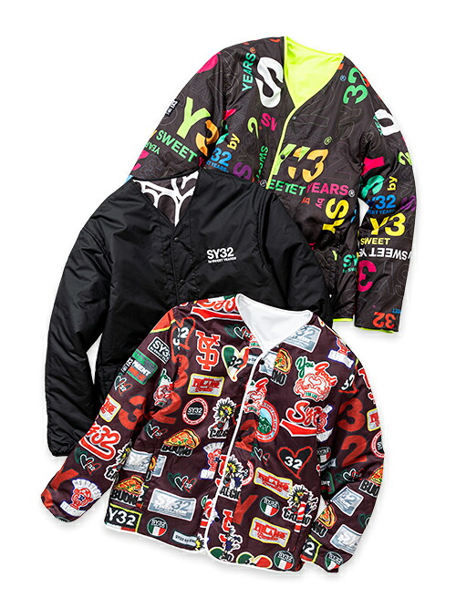 【百貨店SALE客体】リバーシブルインシュレーションジャケット ◆REVERSIBLE INSULATION JACKET◆SY32 by SWEET YEARS エスワイサーティトゥバイスウィートイヤーズ [13485]