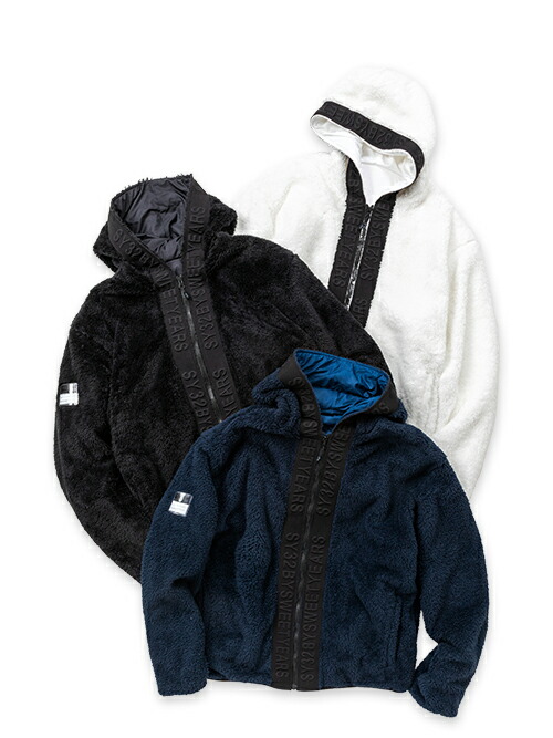 楽天市場】SY32 by SWEET YEARS ボアフリース ジャケット メンズ