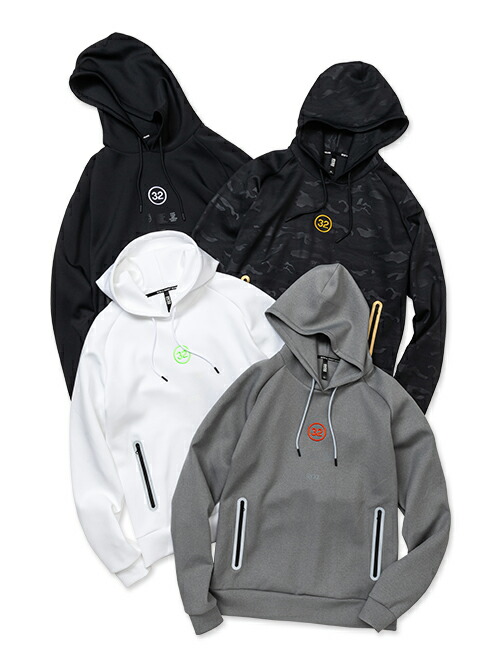 ダンボール編み物 スウェットフーディー◆DOUBLE KNIT EMBROIDERY LOGO P/O HOODIE◆SY32 by SWEET YEARS エスワイサーティトゥバイスウィートイヤーズ [14111]