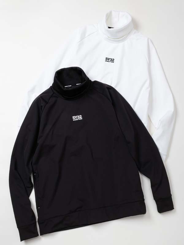 【30％OFF】フェイクレイヤード ハイネックロングスリーブTシャツ◆LAYERED HIGH NECK WIND GUARD L/S TEE◆SY32 by SWEET YEARS エスワイサーティトゥバイスウィートイヤーズ [14510]