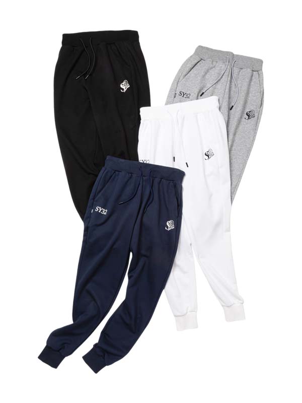 【14,300円&rarr;30%OFF】セリフロゴ スウェットパンツ◆SERIF LOGO SWEAT PANTS◆SY32 by SWEET YEARS エスワイサーティトゥバイスウィートイヤーズ [14520]｜SY32 by SWEET YEARS 公式ストア