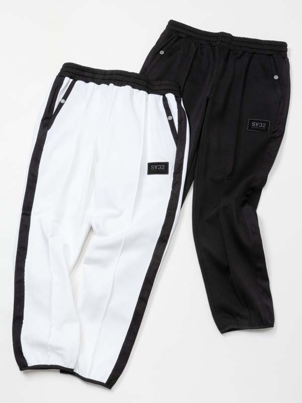 【17,600円→30%OFF】御前上等 貨物自動車ズボン下◆HIGH QUALITY MATERIAL TRACK PANTS◆SY32 by SWEET YEARS エスワイサーティトゥバイスウィートイヤーズ [14546]