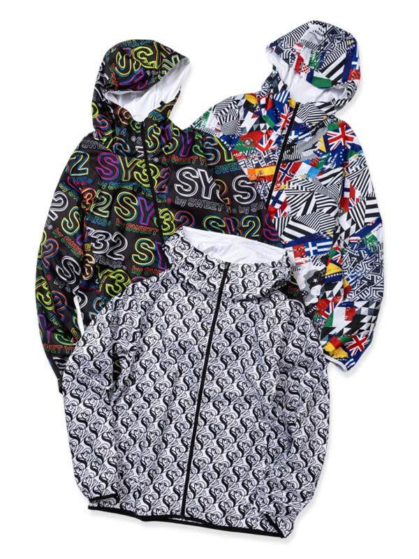 【百貨店SALE客体】グラフィカルウインドブレーカー◆GRAPHIC POCKETABLE WINDBREAKER◆SY32 by SWEET YEARS エスワイサーティトゥバイスウィートイヤーズ [14548]