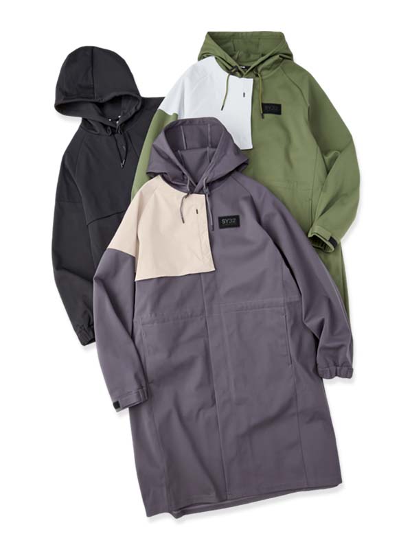 【30％OFF】ダブルニット素材 コート◆DOUBLE KNIT TECHNICAL COAT◆SY32 by SWEET YEARS エスワイサーティトゥバイスウィートイヤーズ [14555ALTA]
